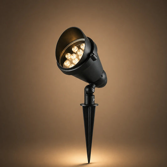 Elsewedy LED Garden Spike Light - 12W/15W Outdoor Landscape Spotlight IP65 Waterproof 3000K Warm White for Yard & Lawn