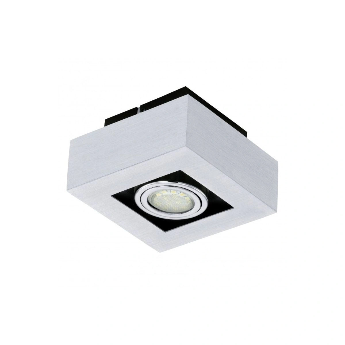 Eglo Loke Single LED Surface Mounted Spotlight - GU10 Warm White (3000K) 91352