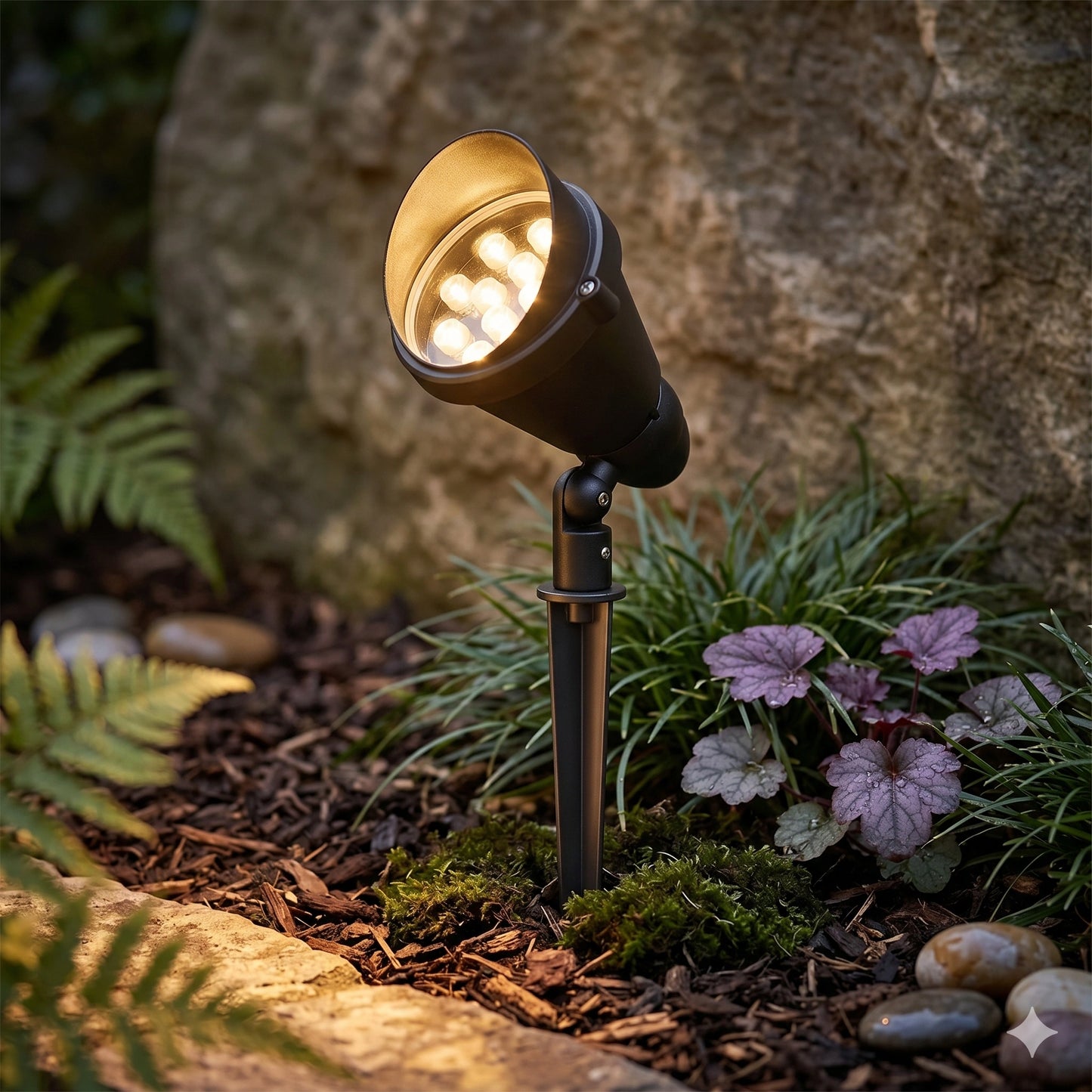 Elsewedy LED Garden Spike Light - 12W/15W Outdoor Landscape Spotlight IP65 Waterproof 3000K Warm White for Yard & Lawn