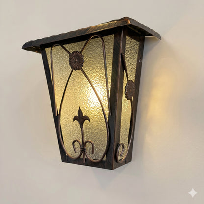Elsewedy Industrial Die-Cast Aluminum Outdoor Wall Light - IP44 Waterproof Rust-Proof E27 Exterior Sconce (2023-1WL)