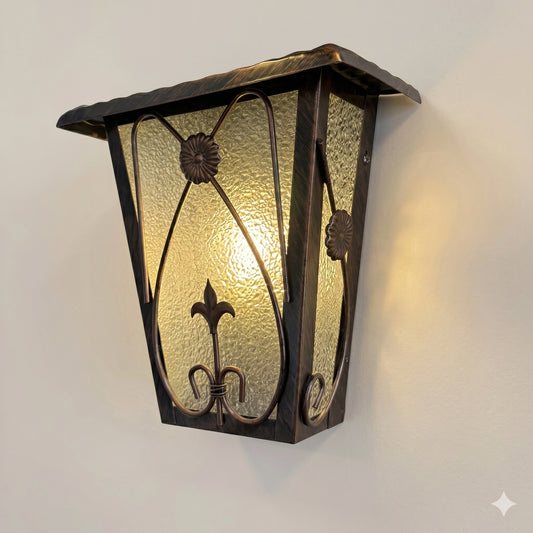 Elsewedy Industrial Die-Cast Aluminum Outdoor Wall Light - IP44 Waterproof Rust-Proof E27 Exterior Sconce (2023-1WL)