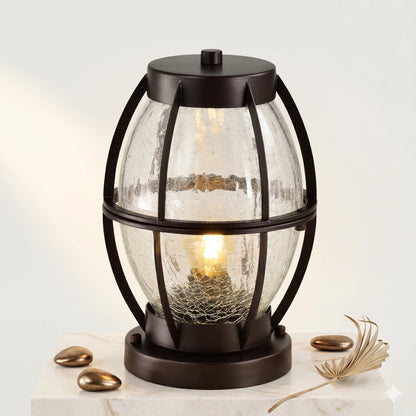 Elsewedy Retro Waterproof Gate Pillar Light - IP44 E27 Outdoor Fence Post Lamp for Villa & Community Gardens