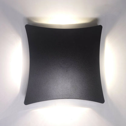 Elsewedy 4W LED Modern Outdoor Wall Light - IP54 Waterproof Aluminum Sconce for Side Door & Garage (B2190)