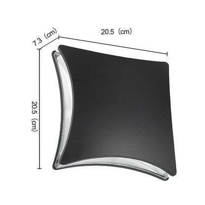 Elsewedy 4W LED Modern Outdoor Wall Light - IP54 Waterproof Aluminum Sconce for Side Door & Garage (B2190)