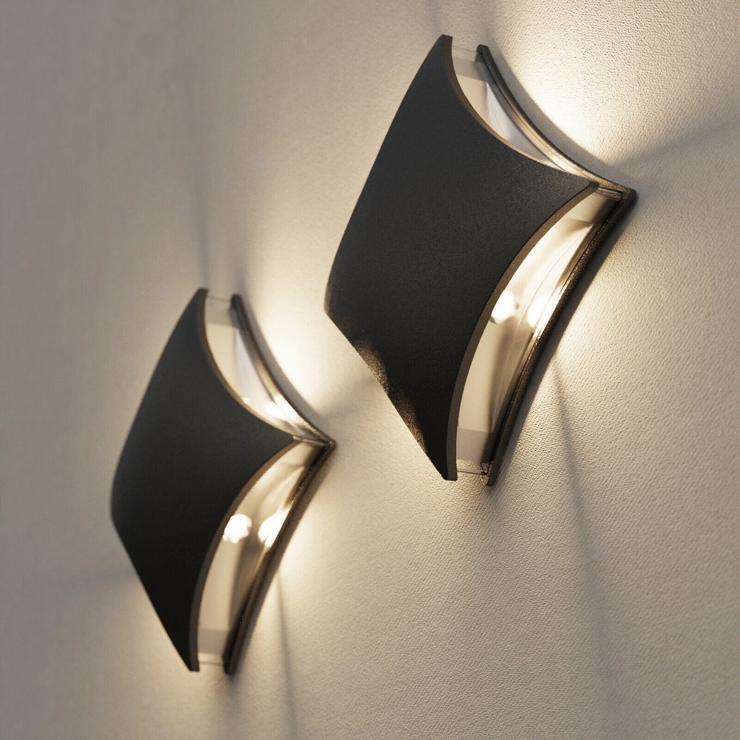 Elsewedy 4W LED Modern Outdoor Wall Light - IP54 Waterproof Aluminum Sconce for Side Door & Garage (B2190)