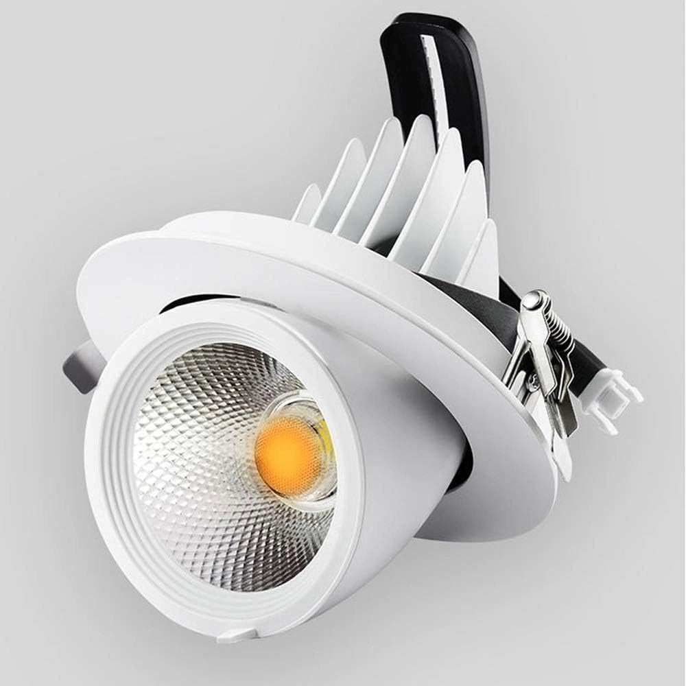 Elsewedy 20W High CRI LED Shop Spotlight - 6000K Cool White COB Recessed Store Light (ES-0119)