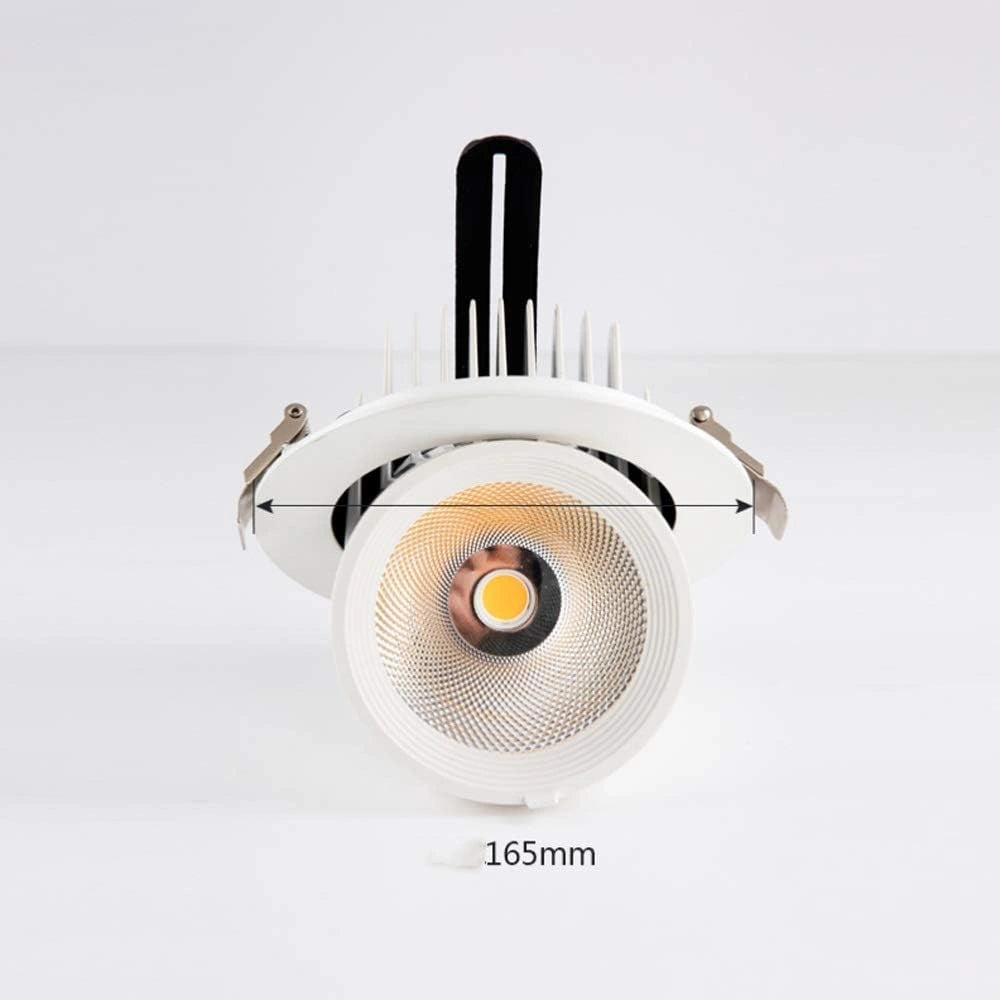 Elsewedy 20W High CRI LED Shop Spotlight - 6000K Cool White COB Recessed Store Light (ES-0119)
