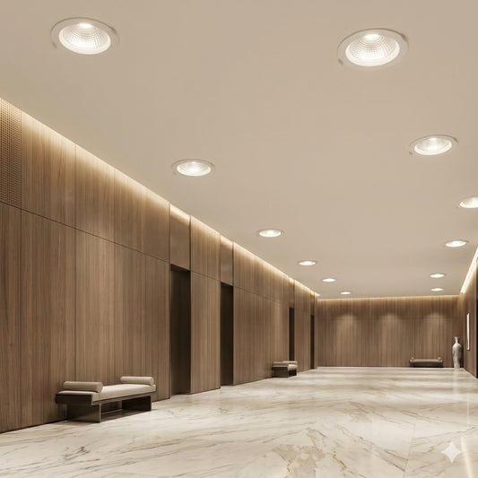 Elsewedy 30W High-Power LED Directional Spotlight - Recessed Accent Downlight for Gallery (ES-8201)