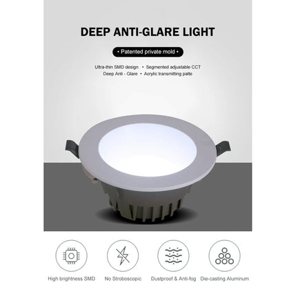 Elsewedy IP65 Focused LED Recessed Downlight - 7W/10W/20W/30W Concentrating Spotlight for KTV, Wall Decor & Bathrooms (CRI 85+)
