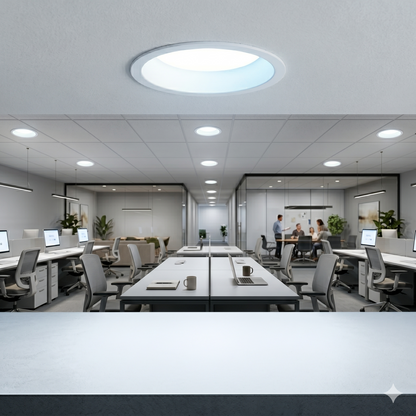 Recessed Round Ceiling IP54 Light, 7w,15w,30w Downlights, Warm White, Natural White, Day White 3000k,4000k,6000K Kelvin Light, LED Spotlights for Bathroom, Kitchen, Living Room TPTD-Elsewedy