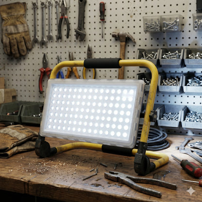 Elsewedy 200W Rechargeable COB LED Work Light - Portable Waterproof Outdoor Floodlight for Camping & Emergency (YMTGD5)