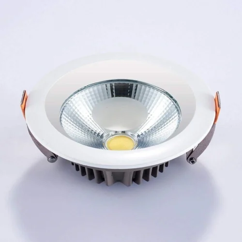 30W COB LED Warm White Downlight Spot Light Living Room Washroom Office Anti-glare Recessed Ceiling Light 6000K Embedded Recessed Spotlight Elsewedy ES-0113