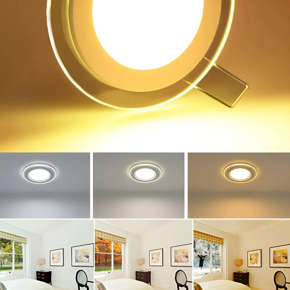 Led Glass Down light Recessed 5Watt 6000k White, Room, Kitchen, Bars, Bedrooms, Shops Elsewedy 0114 - Image 4