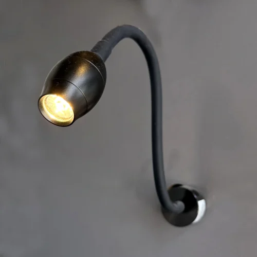 Bedside Reading Wall Light, AC85-265V LED Flexible Gooseneck Reading Study Bed Lamp OFF/ON Switch Bedroom, Living Room, Study Room(3000K Warm White-3W) Elsewedy 06B-MC-SPOTLIGHT