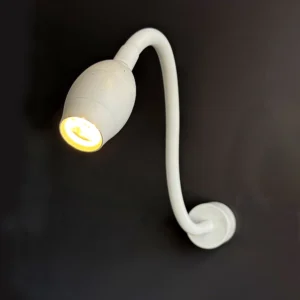Bedside Reading Wall Light, AC85-265V LED Flexible Gooseneck Reading Study Bed Lamp OFF/ON Switch Bedroom, Living Room, Study Room(3000K Warm White-3W) Elsewedy 06B1-MC-SPOTLIGHT