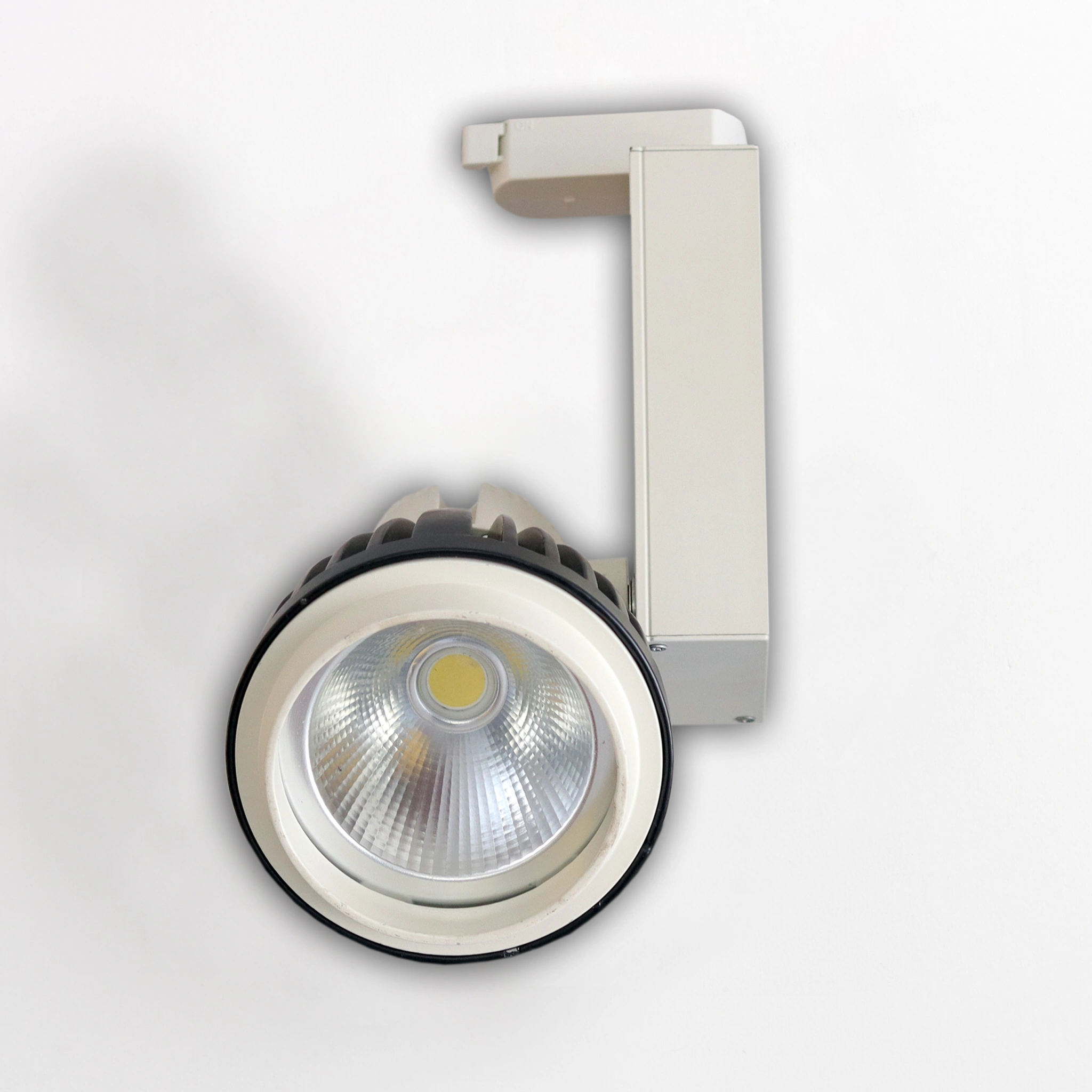 Led Track Lighting Head 30w Track Light 5000K Head Ceiling Spotlight Fixtures White Track Lighting Head for Accent Task Art, Flicker Free COB-1028-Elsewedy
