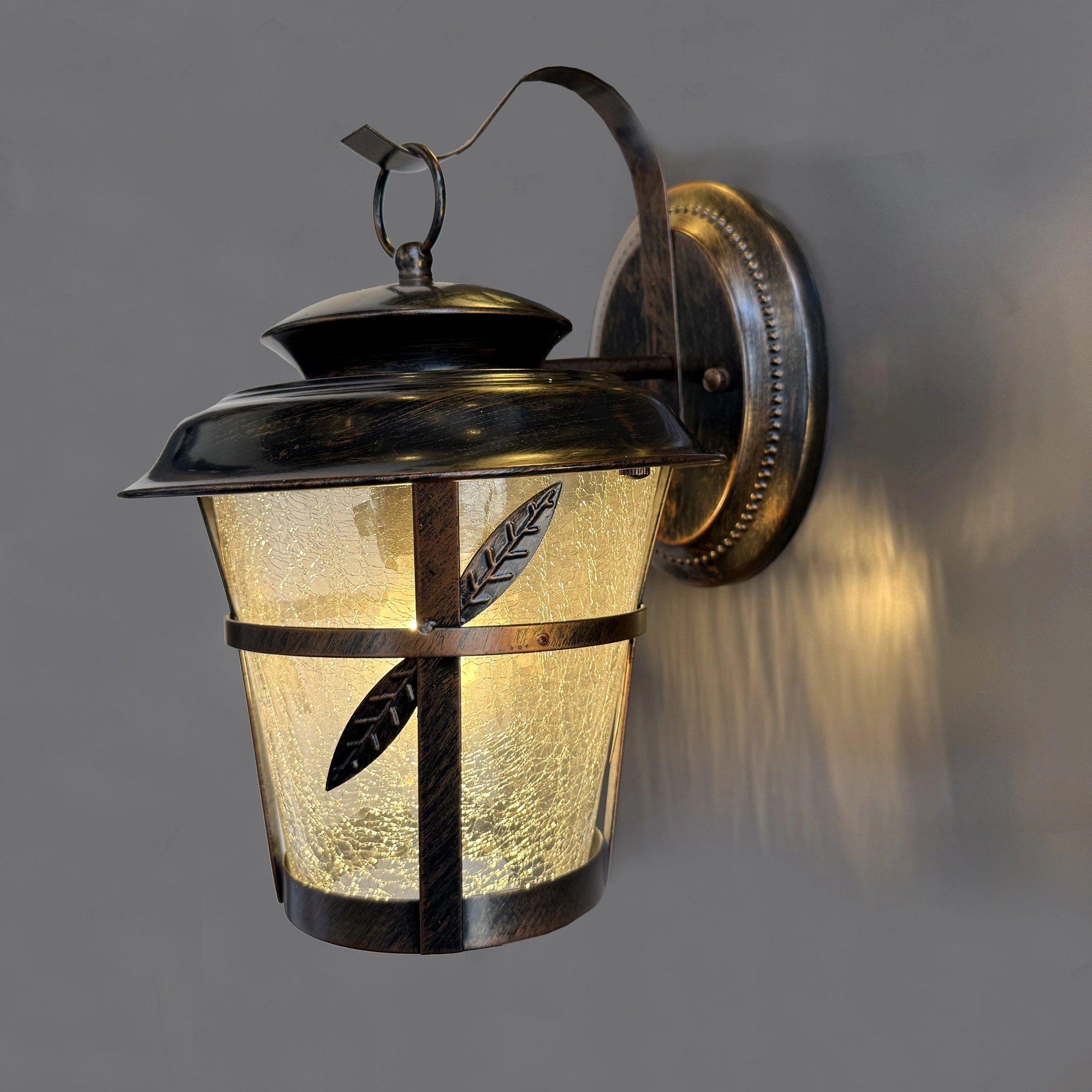 Wall Sconces for Garden, Modern Vanity Light Fixtures, Bronze Black Wall Mount Lighting Lanterns, Farmhouse Wall Lights with Clear Glass Shade for Bedroom Living Room Hallway IP44 E27 1050-1W-ELSEWEDY
