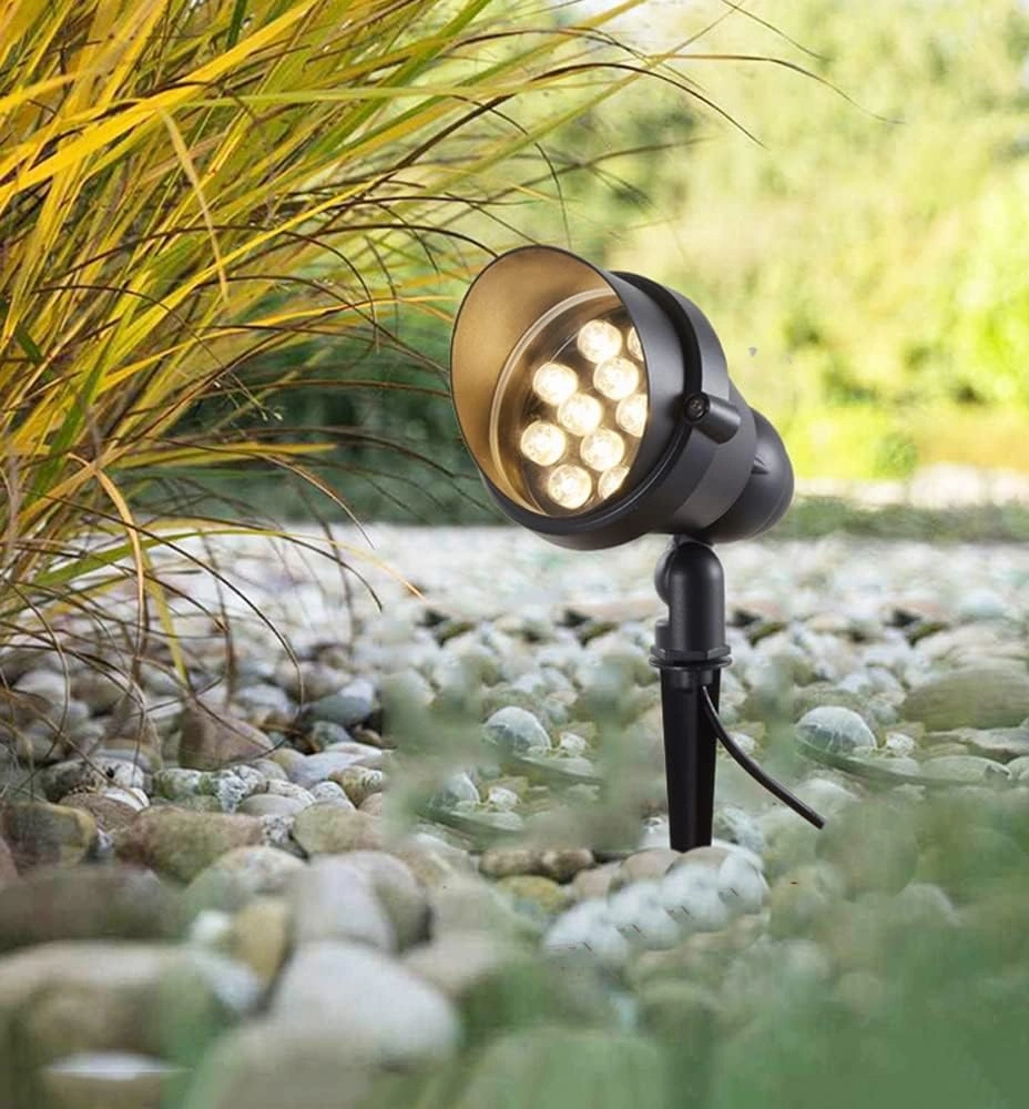 LED Garden Spike Light Elsewedy Outdoor 3000K Warm White – 12W & 15W Landscape Spotlight, IP65 Waterproof, Energy Efficient LED Outdoor Lighting for Garden, Pathway, Yard, Lawn, Patio - Image 2