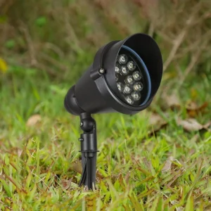 LED Garden Spike Light Elsewedy Outdoor 3000K Warm White – 12W & 15W Landscape Spotlight, IP65 Waterproof, Energy Efficient LED Outdoor Lighting for Garden, Pathway, Yard, Lawn, Patio