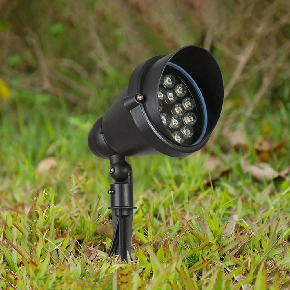 LED Garden Spike Light Elsewedy Outdoor 3000K Warm White – 12W & 15W Landscape Spotlight, IP65 Waterproof, Energy Efficient LED Outdoor Lighting for Garden, Pathway, Yard, Lawn, Patio
