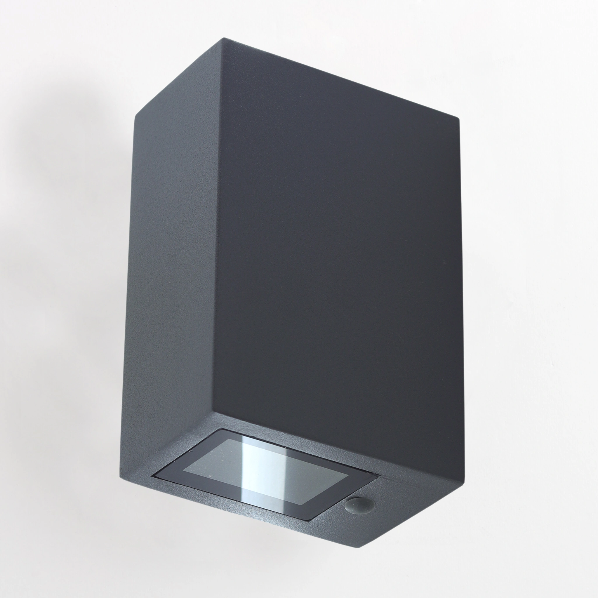Outdoor Wall Lights, Outside Wall Light Mains Powered, Up Down External Lighting, IP54 Waterproof Anthracite Modern Rectangle Lamp, GU10 Wall Mounted Garden Lights for Front Door, Porch (No Bulb) IP54 EGYLUX 1862B1-EGX - Image 2