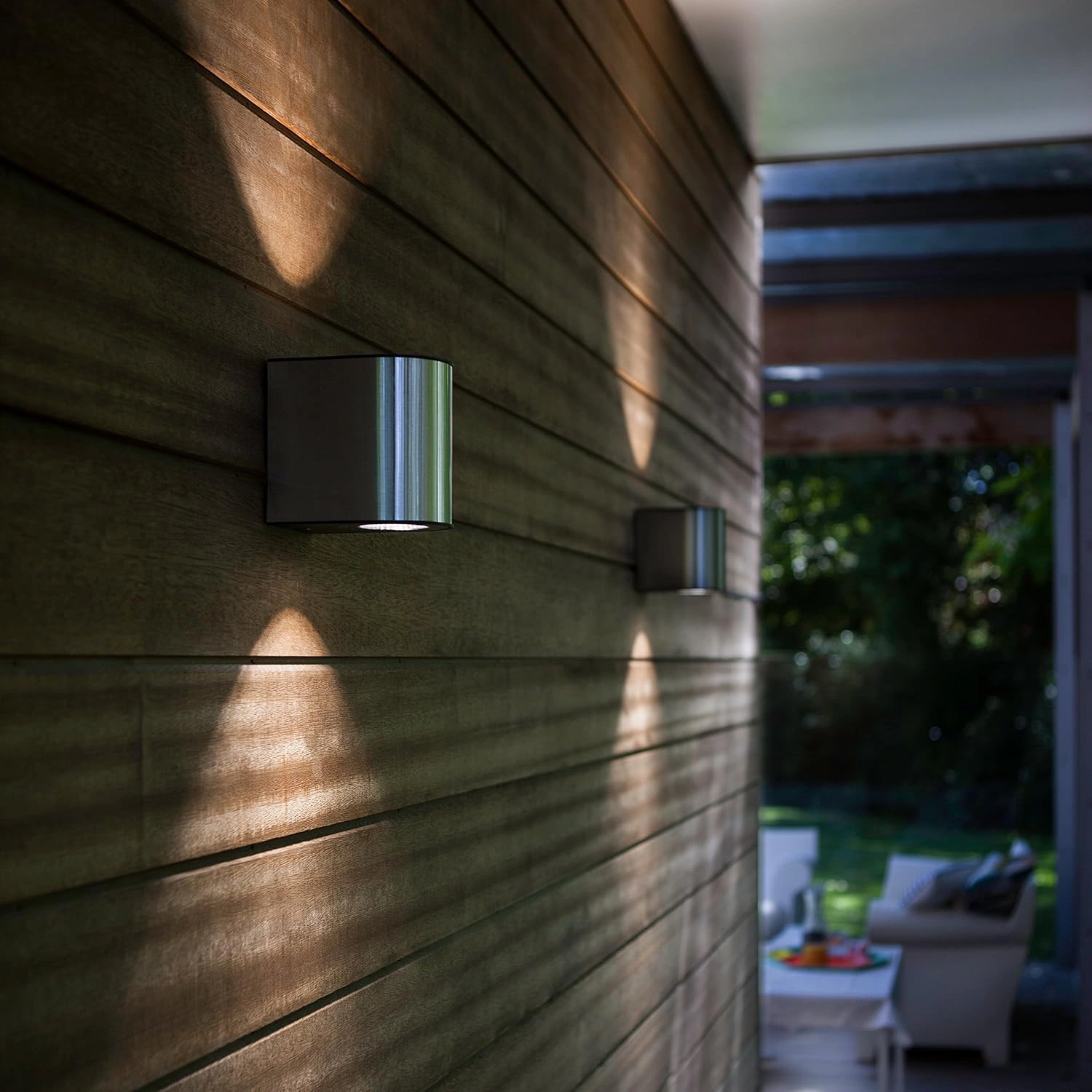 Outside Wall Light Aluminum Up Down Outdoor Wall lamp, 9W Exterior Wall Sconce, IP54 Waterproof Garden Lights for Front Door, Patio, Terrace, Hallway, Garage, Porch EGYLUX 1890S-9W-WW-EGX - Image 7