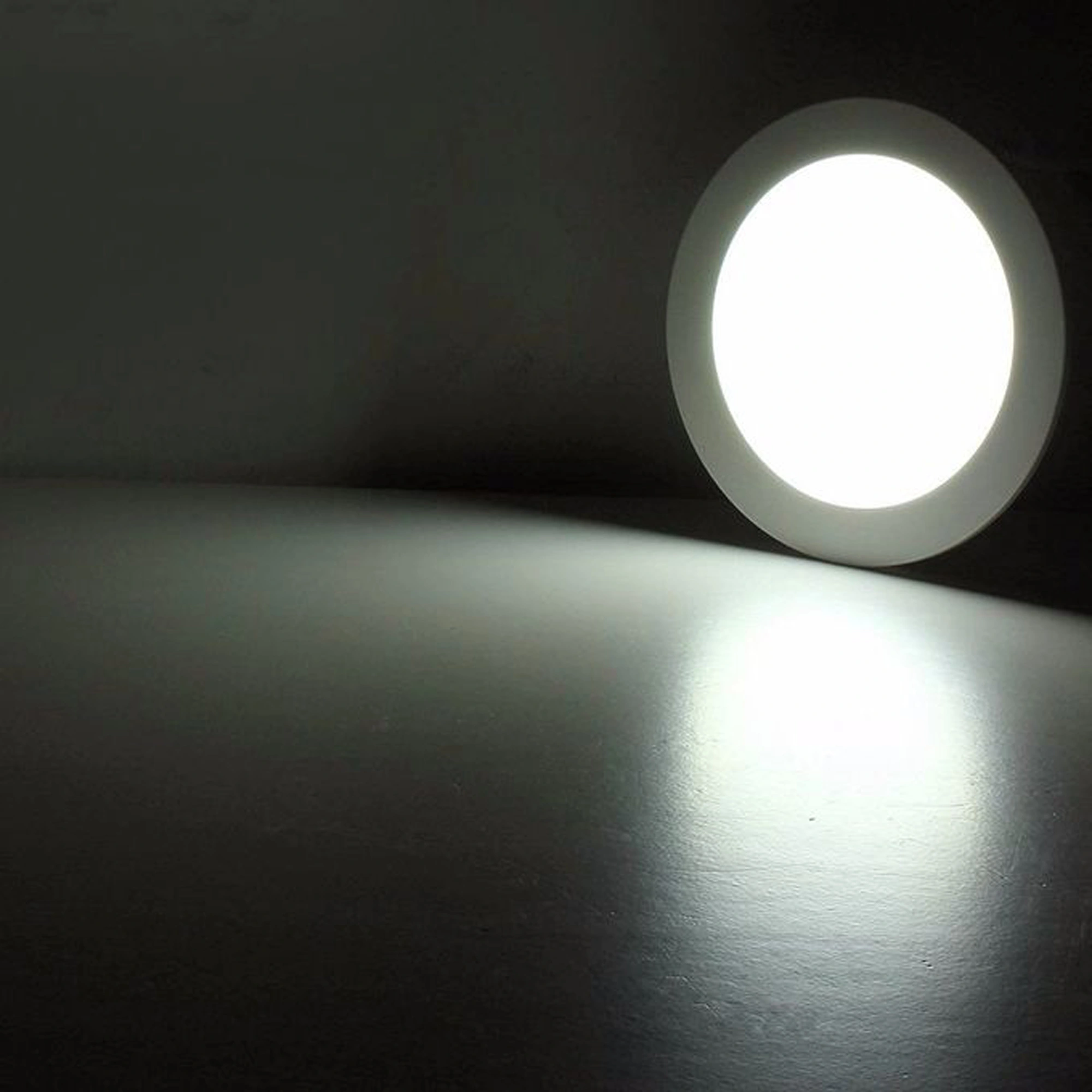 Egylux LED Panel Ceiling Light Round Recessed 24W – Ø30 cm | 6500K Cool White | Ultra-Slim Flush Mount Fixture | Ø27 cm Cut-Out | Energy Saving LED Downlight for Home, Office, Kitchen - Image 2