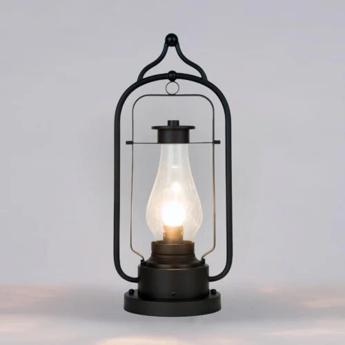 Antique Aluminum Die Casting IP44 Waterproof Outdoor Gate Light Lamp for Home Gate, Main Gate, Garden Boundary Pillars, Terrace & Entryways – E27 Bulb, Easy Installation, 110V-240V by ELSEWEDY - Image 3