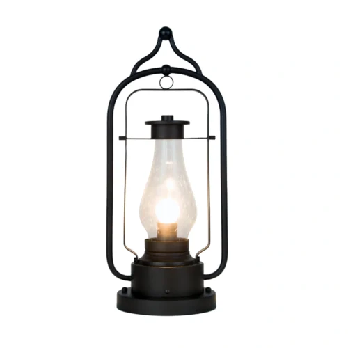 Antique Aluminum Die Casting IP44 Waterproof Outdoor Gate Light Lamp for Home Gate, Main Gate, Garden Boundary Pillars, Terrace & Entryways – E27 Bulb, Easy Installation, 110V-240V by ELSEWEDY - Image 2