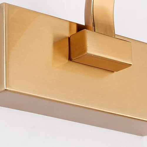 Vanity Lighting Led Mirror Front Light Minimalist Waterproof Moisture-Proof Wall Lamp Bathroom Golden Hardware Acrylic Mirror Lamp Bath Lights 703/L-Elsewedy Gold Color Body - Image 4