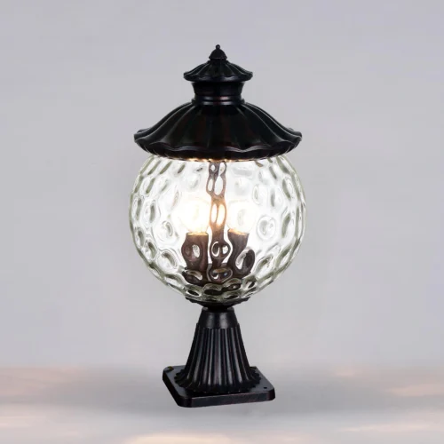 Glass Gate Lamp for Pillars – Waterproof Outdoor Decorative Light | Garden/Pillar/Gate Lamp | Exterior Home Lighting | IP44 E14 Base | ELSEWEDY - Image 3