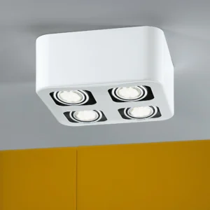 Spotlight GU10 4 Lamps Warm White 3000K Eglo TORENO 93013-EGLO