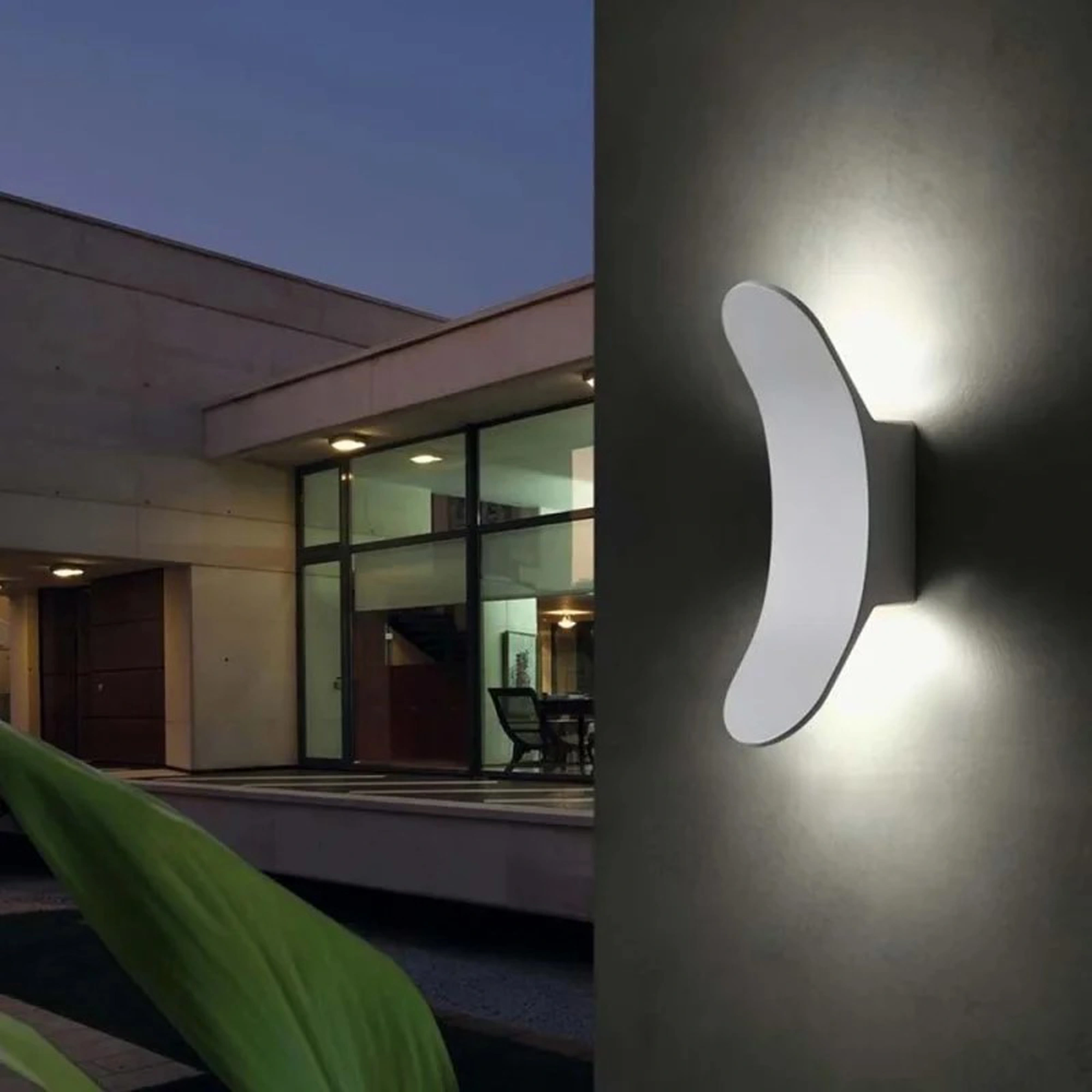 Modern Outdoor Wall Light Up and Down Lights Outdoor, IP54  LED Exterior Lighting Fixtures for House, Porch Outside Lights for Entryway Front Door Patio Garage 2*3Watts AH00311-EGYLUX - Image 4