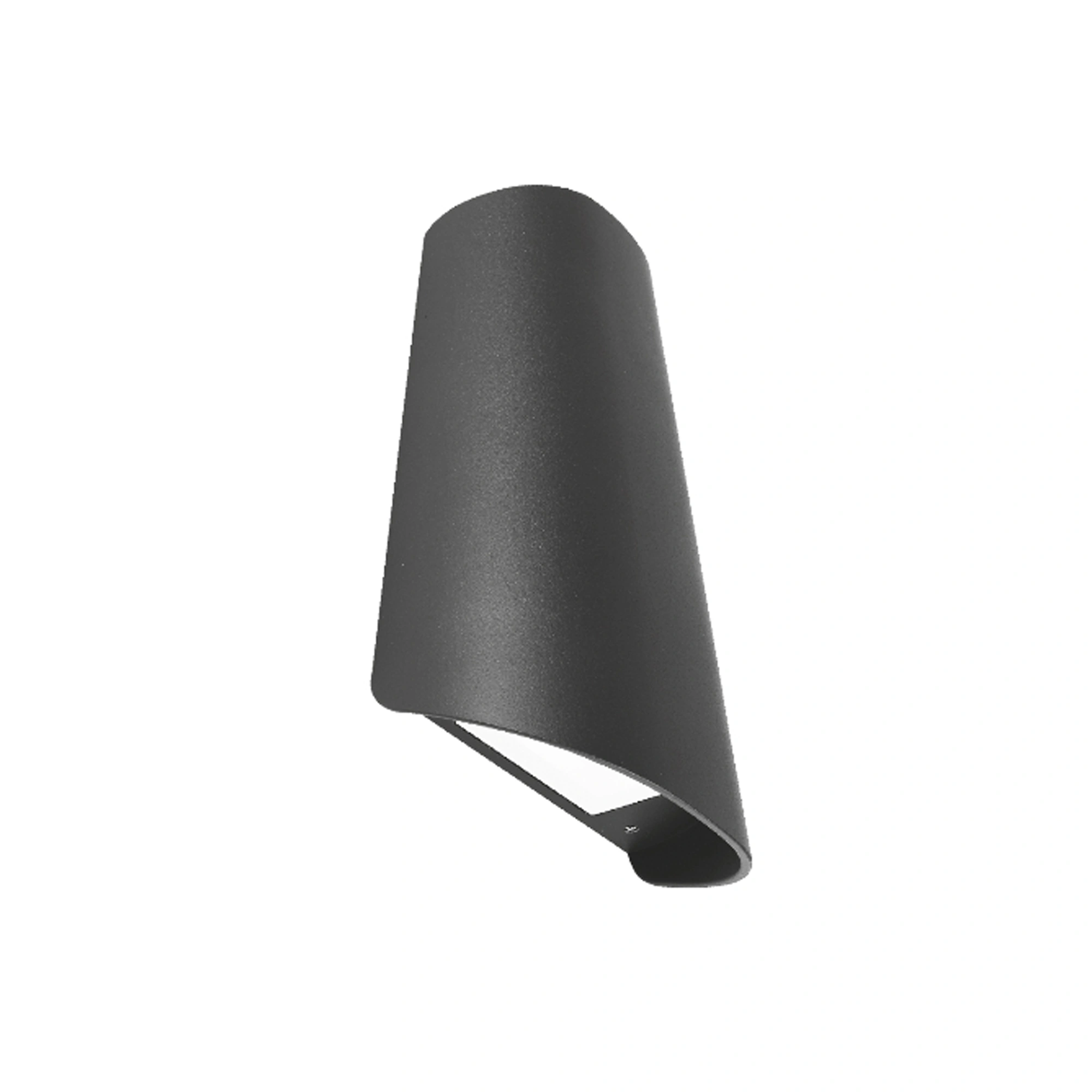Modern LED Outdoor Wall Light, IP65 Waterproof Up Down Sconce, 11W 3000K Warm White, Black Aluminum Exterior Wall Lamp for Porch, Patio, Garage, Doorway (Hardwired) AS070-11W-WW-EGYLUX - Image 2