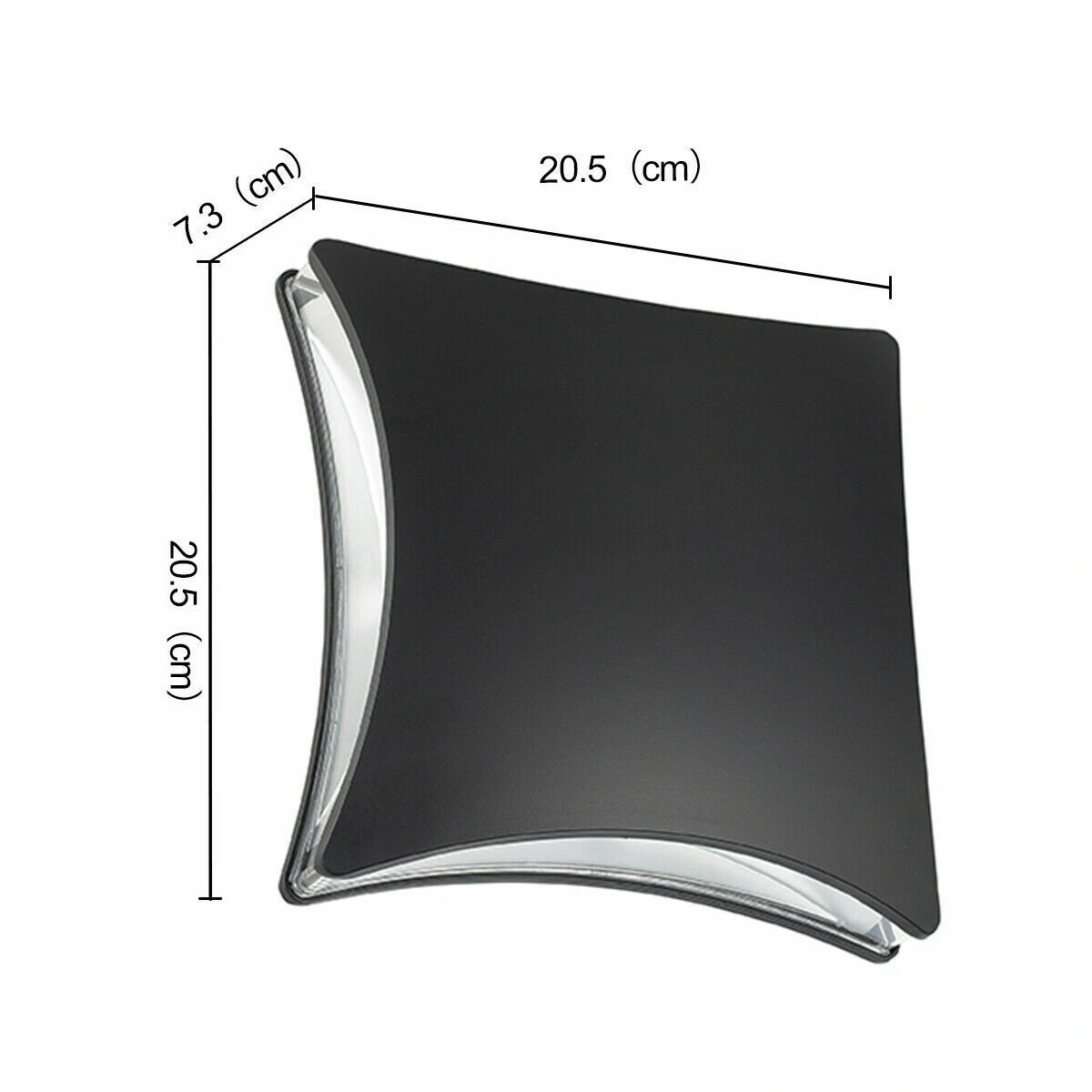 Elsewedy Wall Light 3000K Warm White Light Modern LED Outside Lights ,4W Metal Cover IP54 Waterproof  Aluminum Black Outdoor Lights for Side Door, Living Room, Bedroom, Garage B2190-ELSEWEDY - Image 4
