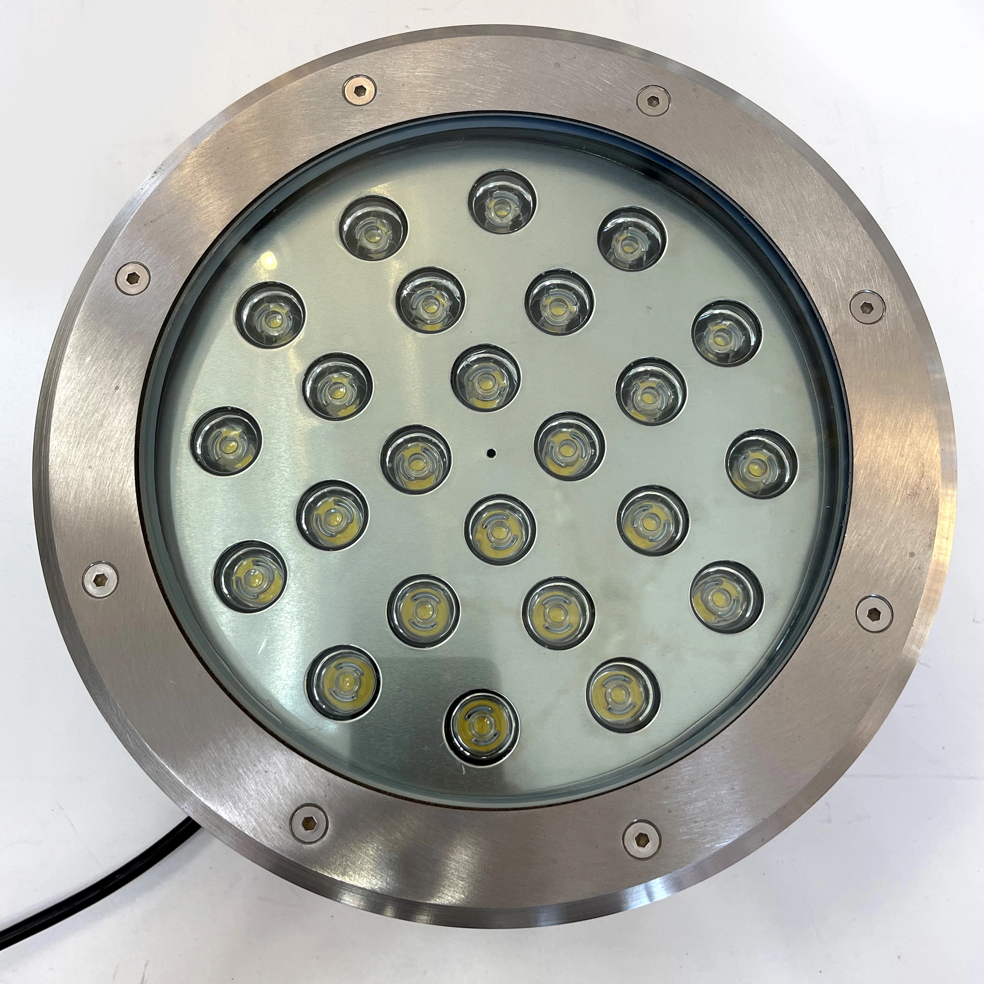 Garden Buried Light Outdoor – 24W Warm White 3000K | In-Ground LED Landscape Light | Elsewedy Model D4070 | Waterproof IP67 | Size Ø25 x 10 cm for Driveways, Pathways, Gardens - Image 2