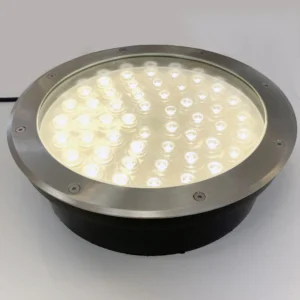 Garden Buried Light Outdoor – 50W Warm White 3000K | In-Ground LED Landscape Light | D4071-C-Elsewedy | Waterproof, IP67 | Size Ø30x10 cm | Heavy-Duty Aluminum Body