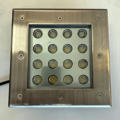 Garden Buried Light Outdoor Square 16W | Warm White 3000K In-Ground LED Light | IP67 Waterproof Landscape Driveway Uplight | D4074-Elsewedy | 18x9 cm LED Outdoor Lighting Fixture - Image 2