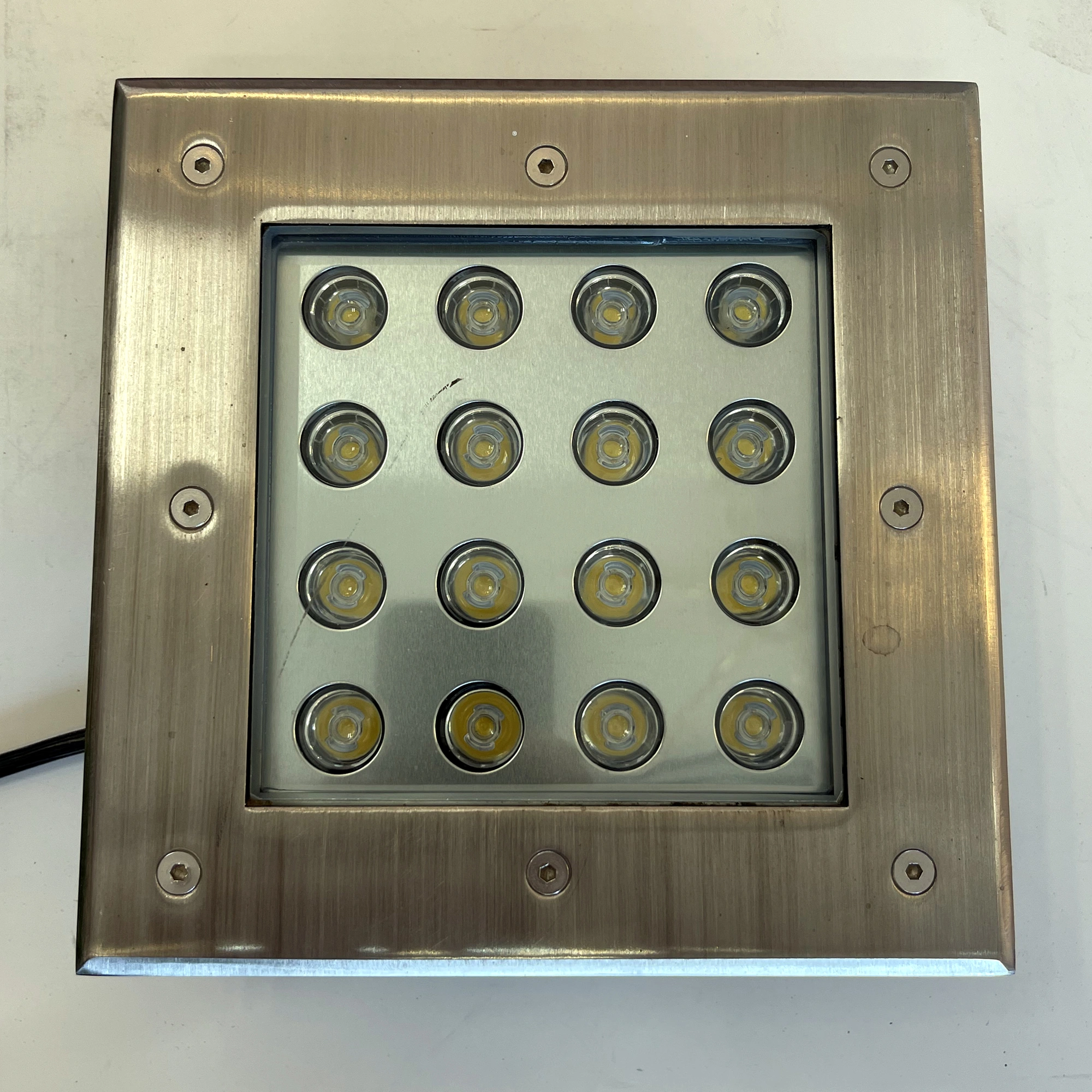 Garden Buried Light Outdoor Square 16W | Warm White 3000K In-Ground LED Light | IP67 Waterproof Landscape Driveway Uplight | D4074-Elsewedy | 18x9 cm LED Outdoor Lighting Fixture - Image 2