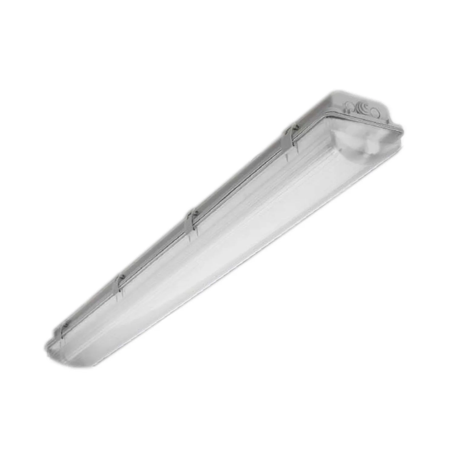 LED Waterproof 2ft T8 Double Tube Light Fixture, 18W, 4000lm, 6000K (Bright White), Clear Cover, IP65 Rated – Indoor/Outdoor LED Lighting for Corridor, Garage, Mall, Factory, Industrial Use - Image 4