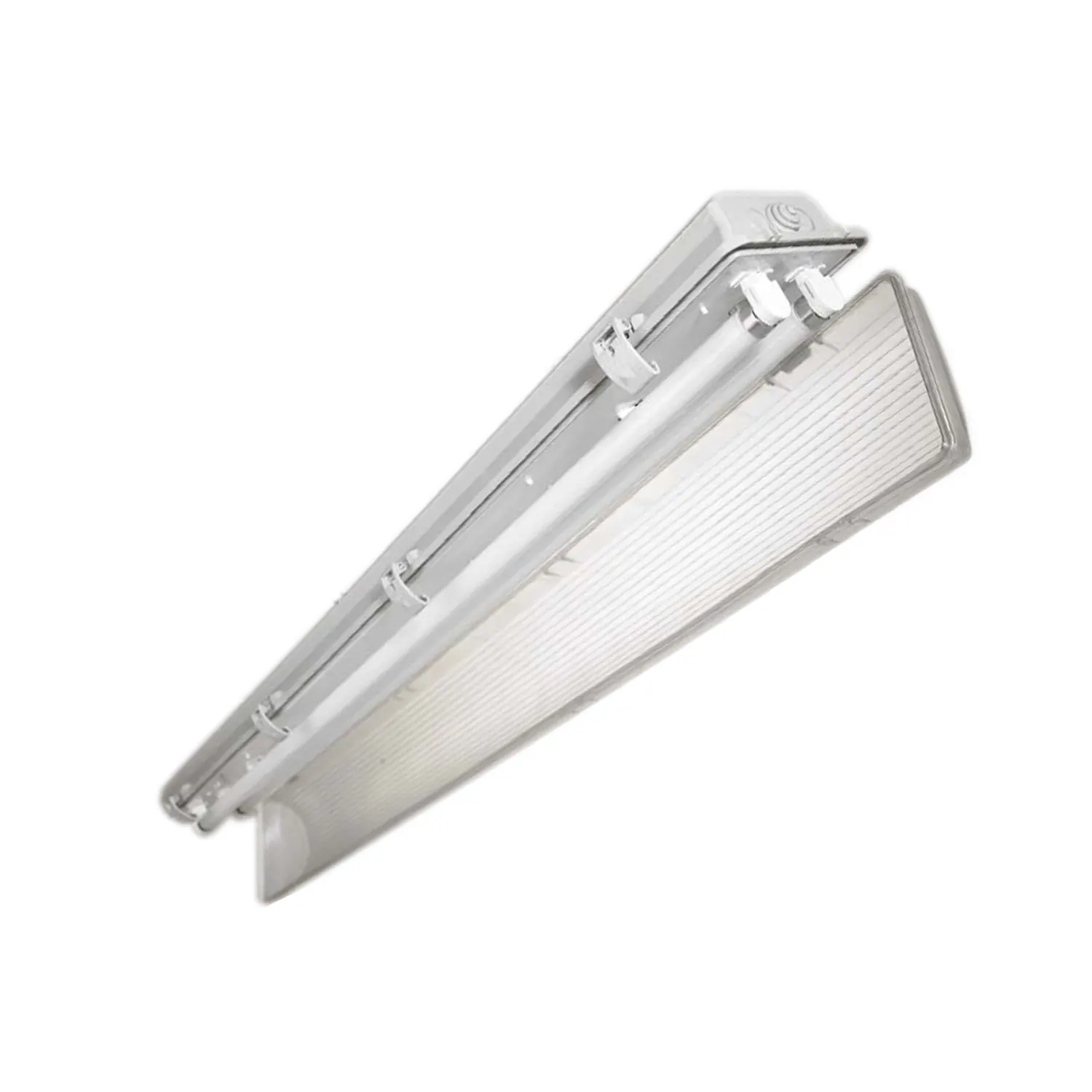 LED Waterproof 2ft T8 Double Tube Light Fixture, 18W, 4000lm, 6000K (Bright White), Clear Cover, IP65 Rated – Indoor/Outdoor LED Lighting for Corridor, Garage, Mall, Factory, Industrial Use - Image 5