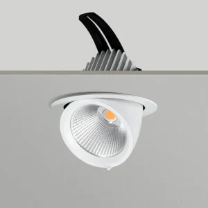 High Color Rendering 20W 6000K Clothing Store Led Spotlights, Adjustable COB Trunk Lights, Storefront Recessed Ceiling Lights, Commercial Shop Lamps Elsewedy ES-0119
