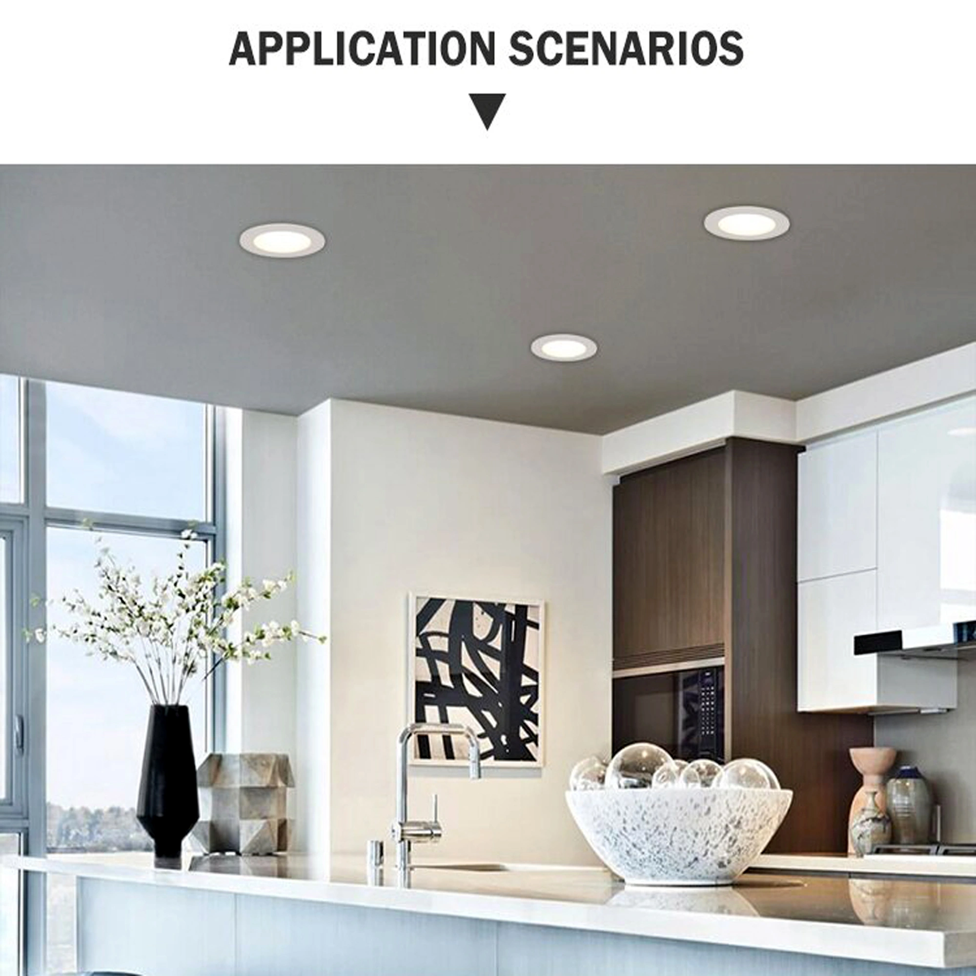 Ceiling Spotlight 30W LED Recessed Spot Lighting Indoor Flush Mount Ceiling Downlight, Directional Spotlights Accent Lamps for Gallery Picture Display Commercial Household Elsewedy ES-8201 - Image 3