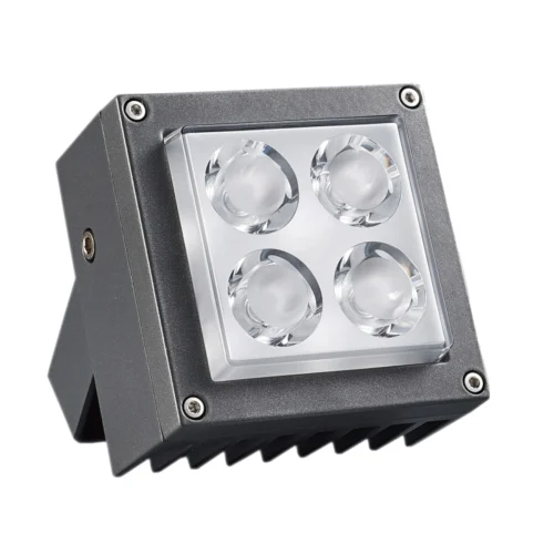 12W LED Flood Light Outdoor, IP65 Waterproof colorful Light, 1800K, Yellow, Blue Flood Lights for Backyard, Garden, Garage, Playground JN001 - Image 2