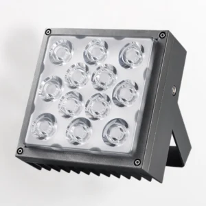 36W LED Flood Light Outdoor, IP65 Waterproof colorful Light, 1800K, Blue, Red, Flood Lights for Backyard, Garden, Garage, Playground JN006