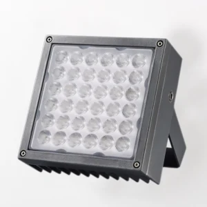 54W LED Flood Light Outdoor, IP65 Waterproof colorful Light, 1800K, Yellow, Blue, Red, Green Flood Lights for Backyard, Garden, Garage, Playground JN009
