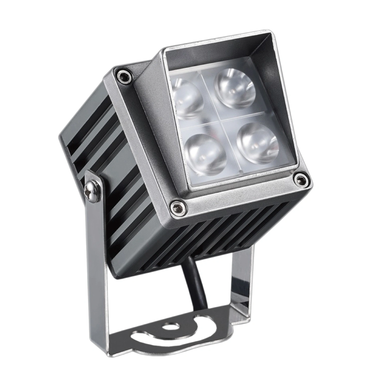 8W LED Flood Light Outdoor, IP65 Waterproof colorful Light Blue, Red, Green Flood Lights for Backyard, Garden, Garage, Playground MF01 - Image 2