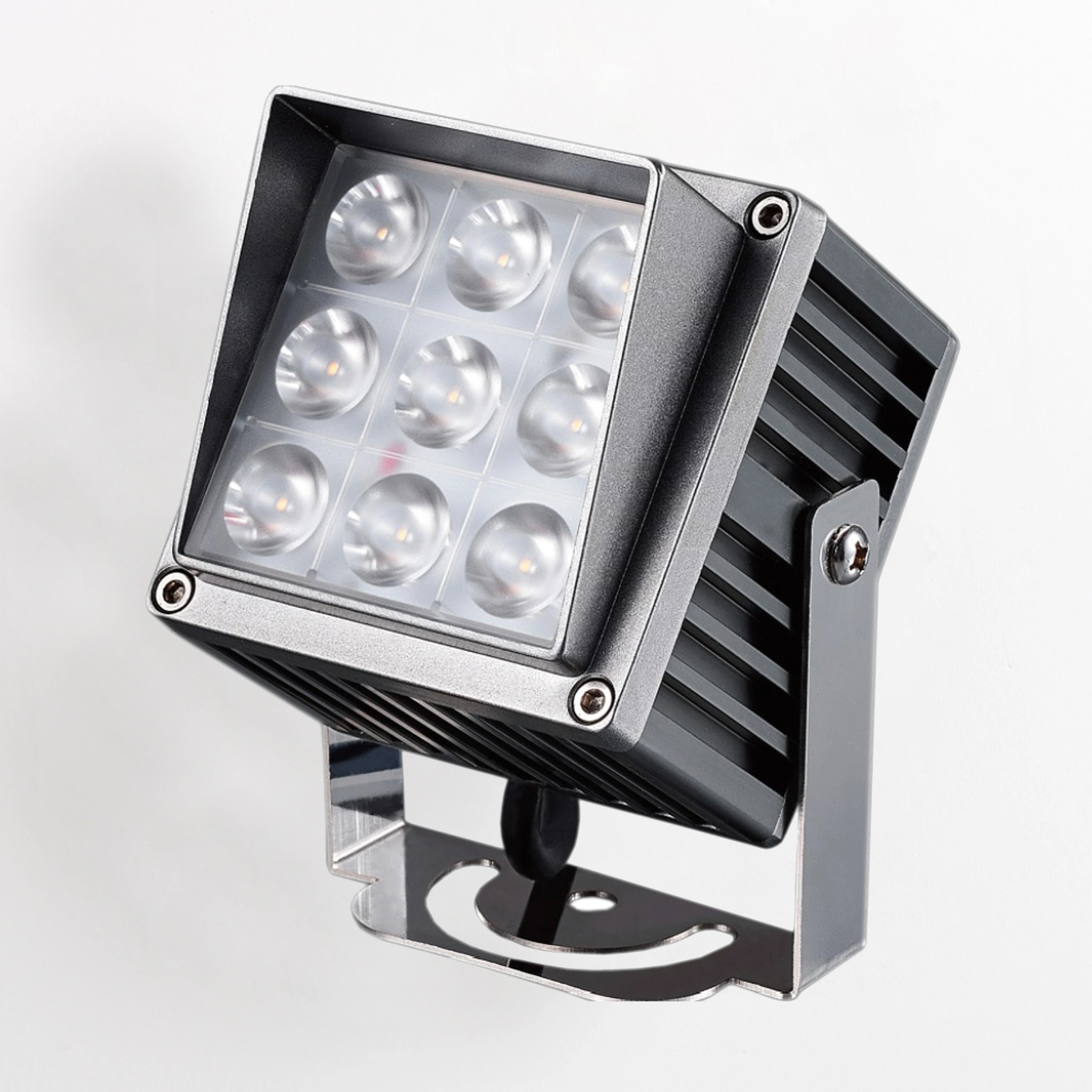 15W LED Flood Light Outdoor, IP65 Waterproof colorful Light, 1800K, Yellow, Blue, Red, Green Flood Lights for Backyard, Garden, Garage, Playground MF02