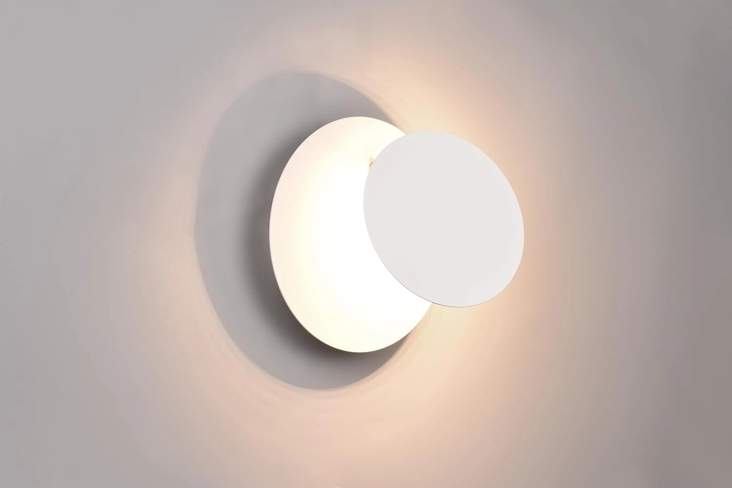 Modern Wall Sconce 29W Outdoor Wall Light, White Light Fixture Versatile Style Wall Lantern for Courtyard/Yard 3000K Warm Lights Round White Outdoor Wall Light X089105-Elsewedy - Image 7